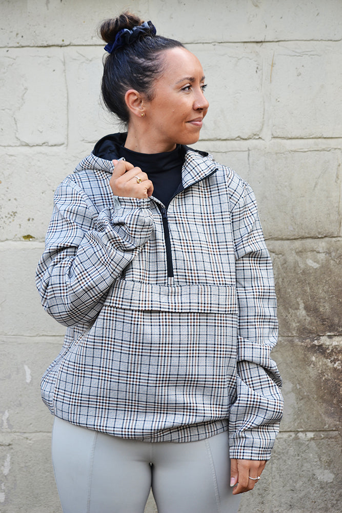 Windproof Showerproof Checked Jacket