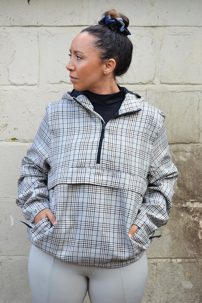 Windproof Showerproof Checked Jacket