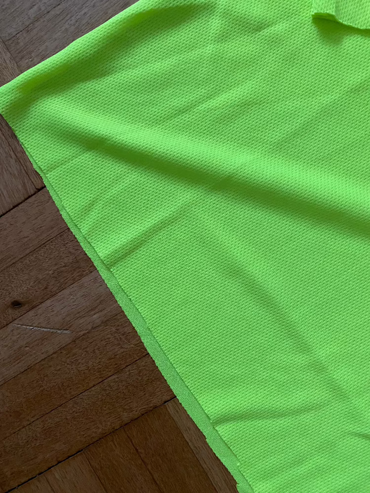 Unisex STYLE VIS mesh long sleeve with reflective S SAMPLE RAW HEM AND SLEEVE HEMS