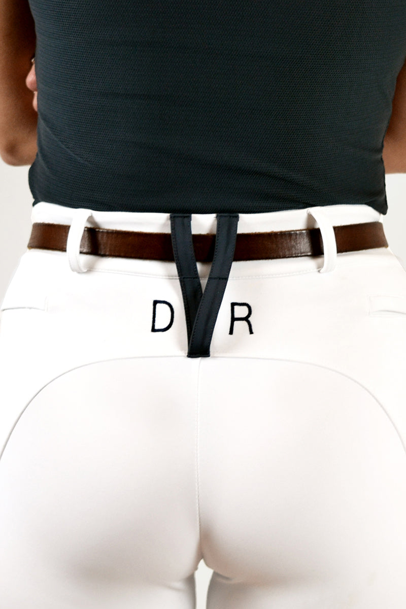 Milton Breeches - White - DVR Equestrian Ltd