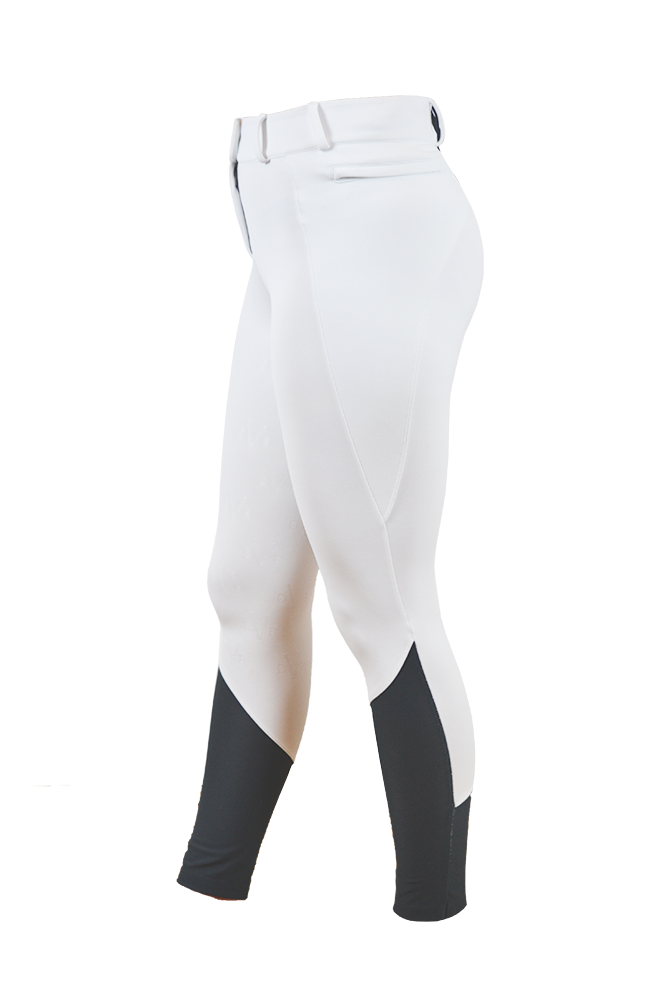 Milton Breeches - White - DVR Equestrian Ltd