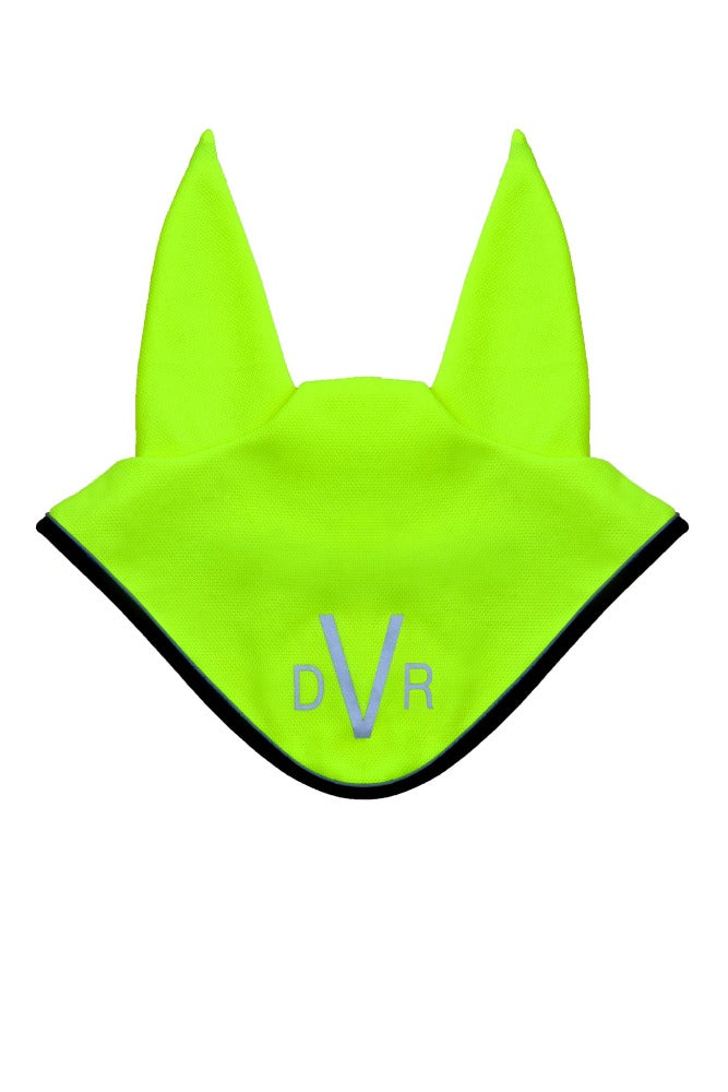 High visibility Stretch and Breathe Fly Veil - Lemon - DVR Equestrian Ltd