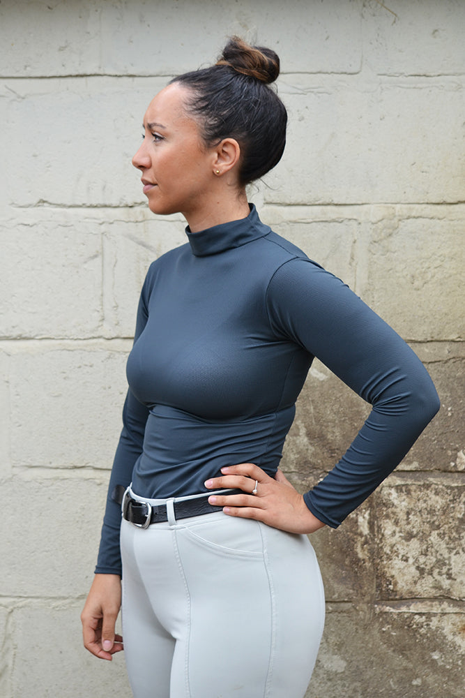 Grey long hotsell sleeve turtleneck